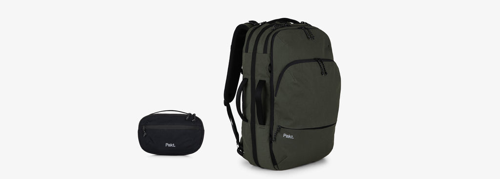The Everyday 3L Sling and Pakt Travel Backpack